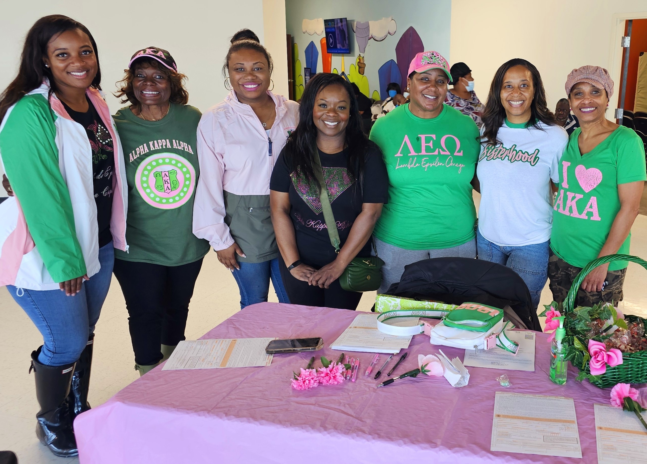 Thank You, Lambda Epsilon Omega Chapter of Alpha Kappa Alpha Sorority!