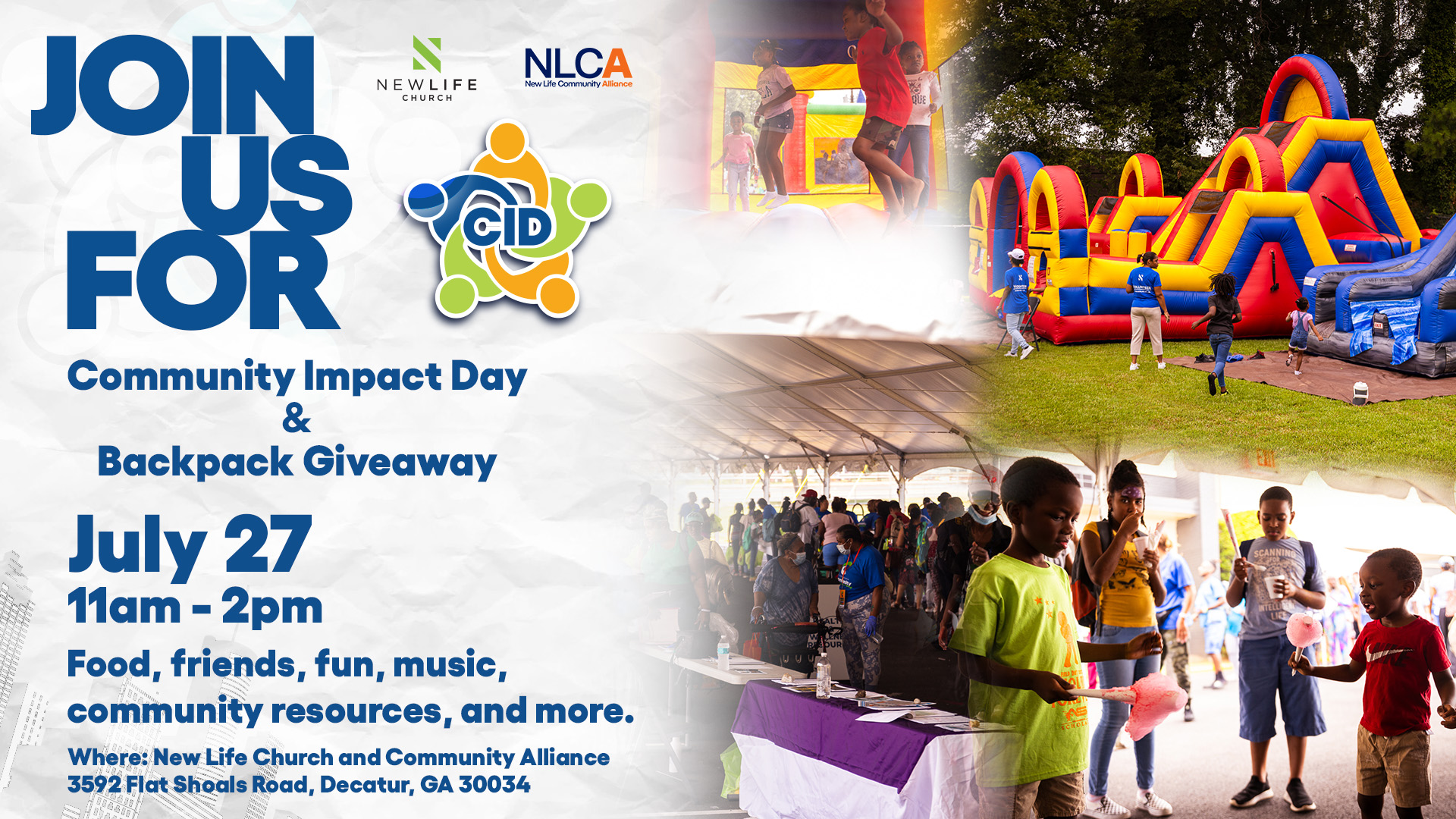 Community Impact Day: Sat, July 27