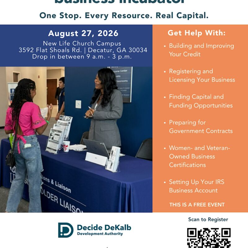 South DeKalb Pop-Up Business Incubator