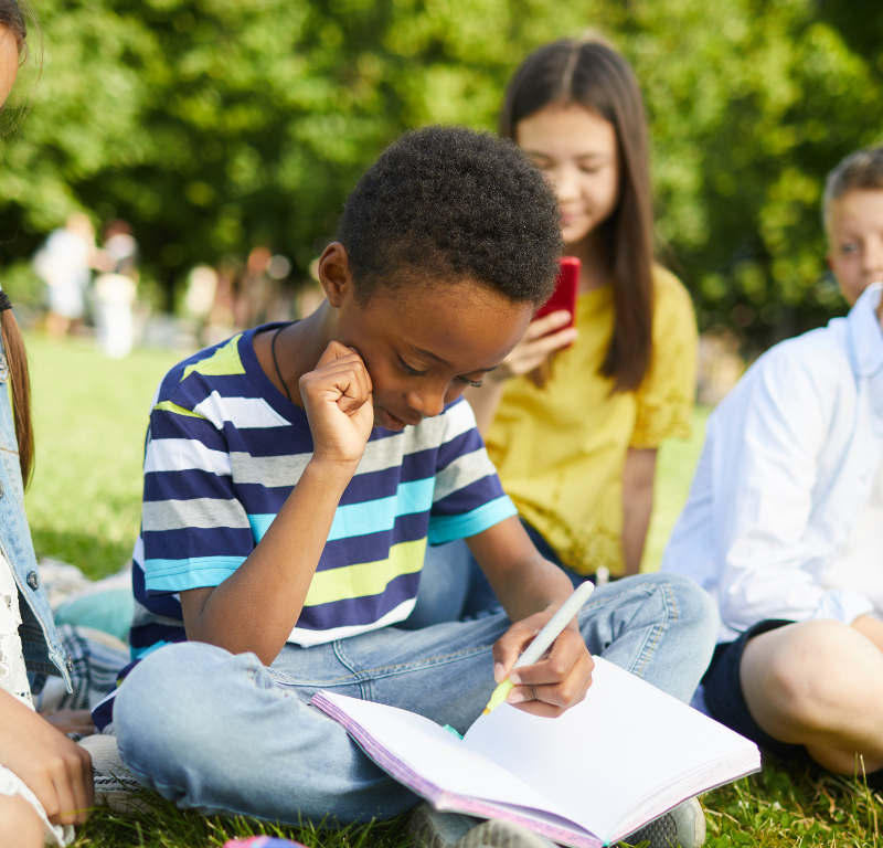 Students participating in after-school programs in Decatur, GA focused on academic success and student support in South DeKalb
