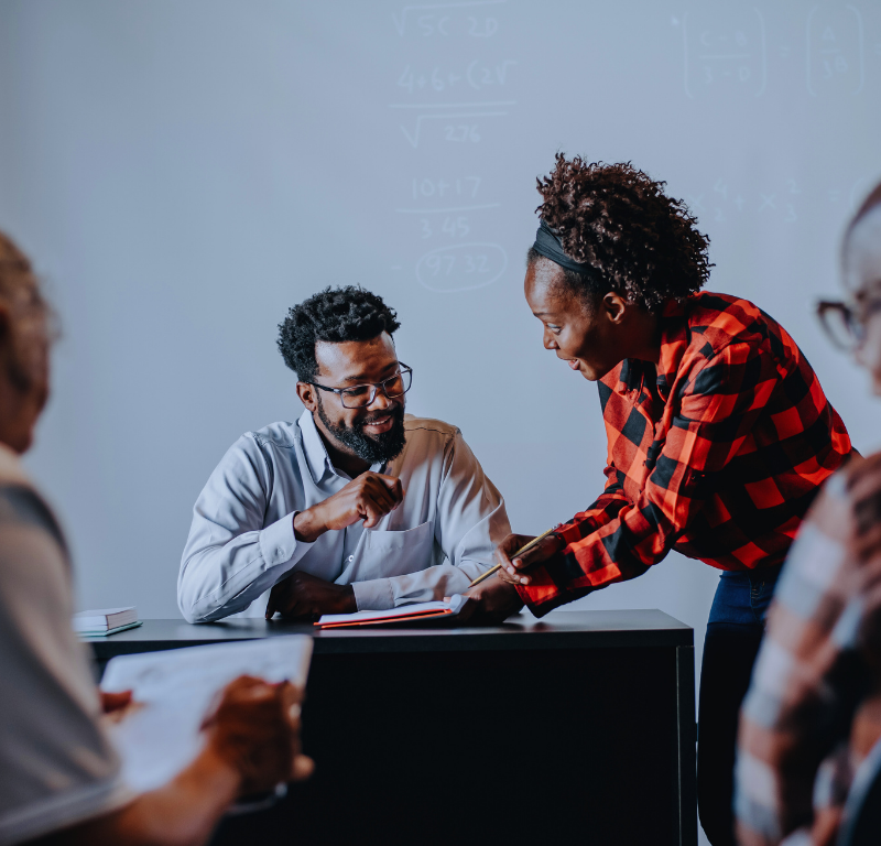 Adult learners participating in GED programs in DeKalb County through NLCA adult education Georgia initiative