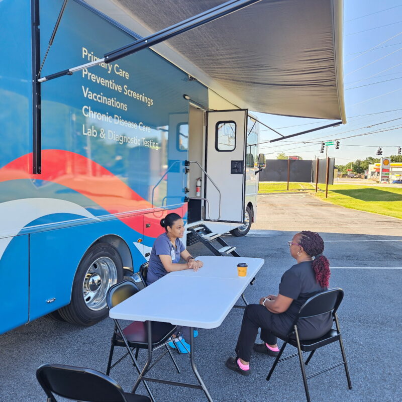 Community health screening in Georgia supporting financial stability and preventive care access